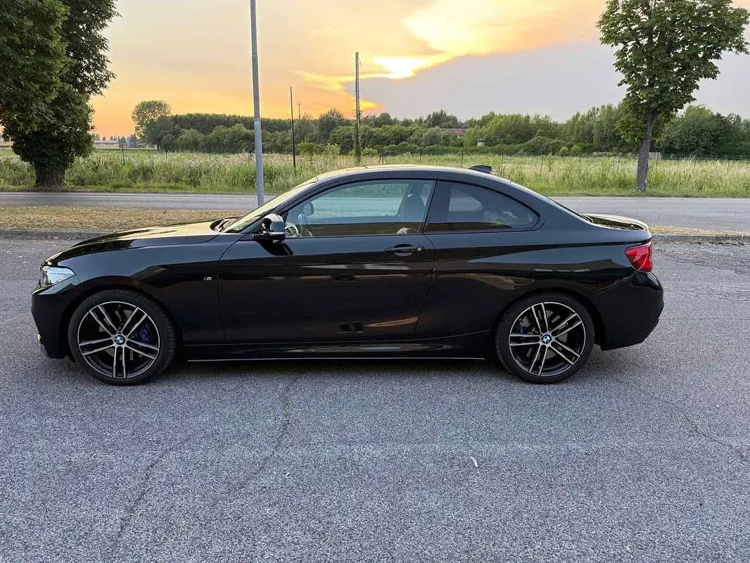 Usata BMW M240i Efficient Dynamics 340 CV (250 kW) 2018 Nero Coupé