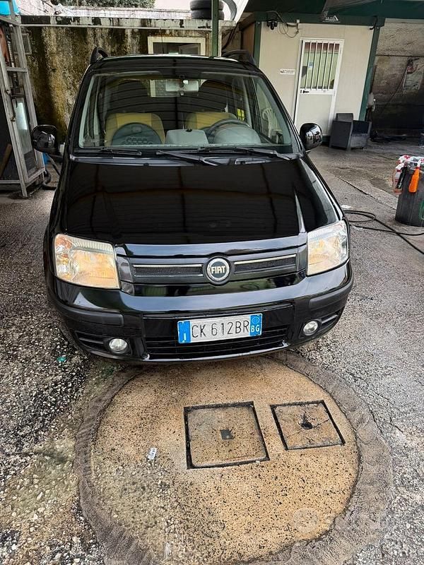 Usata Fiat Panda 54 CV (39 kW) 2008 Nero Utilitaria