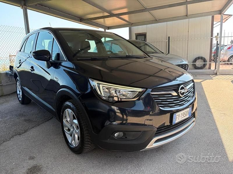 Usata Opel Crossland X Innovation 120 CV (88 kW) 2019 Blu SUV