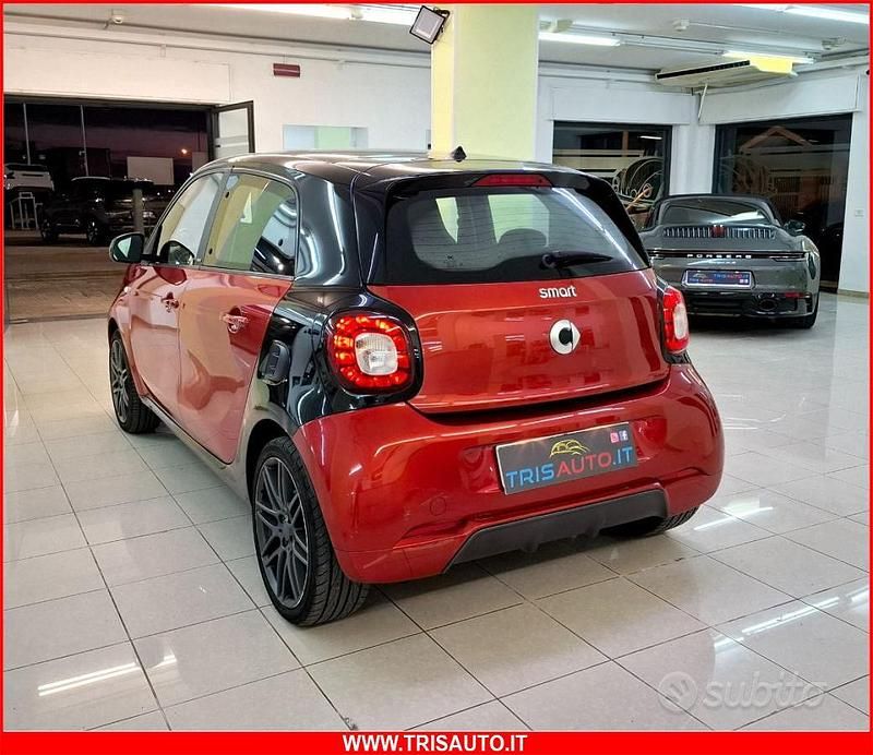 Usata Smart ForFour Brabus 91 CV (66 kW) 2019 Rosso Utilitaria