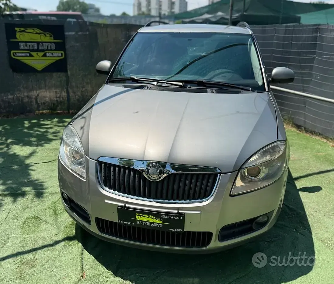 Usata Skoda Fabia 80 CV (58 kW) 2009 Grigio Station wagon