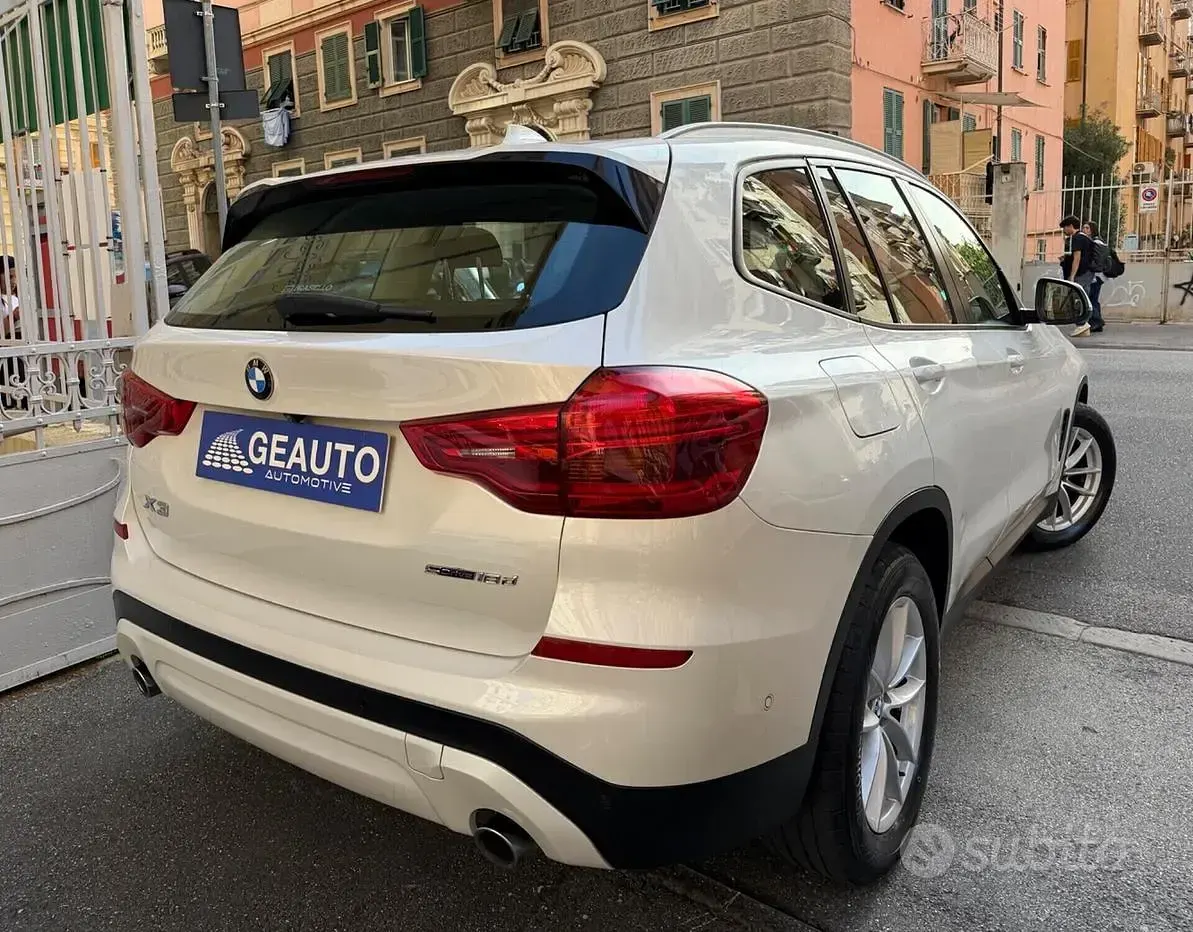Usata BMW X3 Advantage 150 CV (110 kW) 2018 Bianco SUV