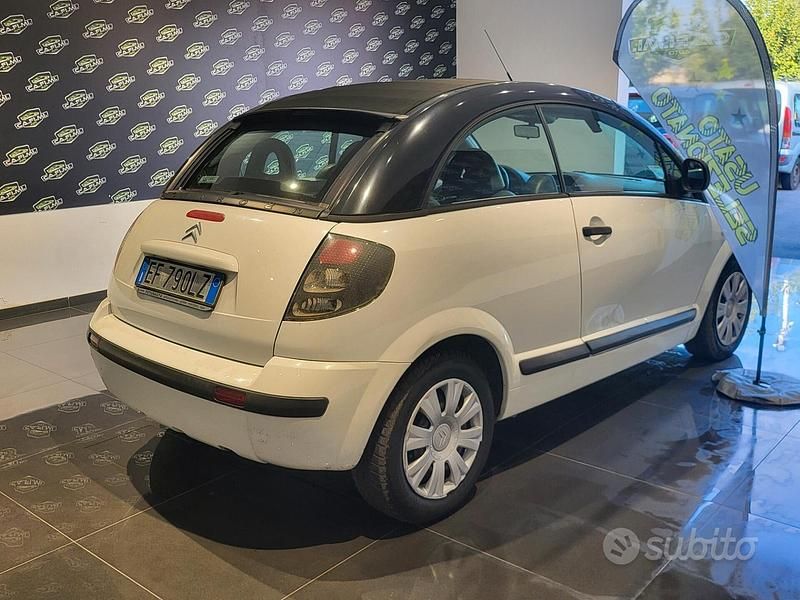 Usata Citroën C3 Pluriel Elegance 70 CV (51 kW) 2010 Bianco Cabrio
