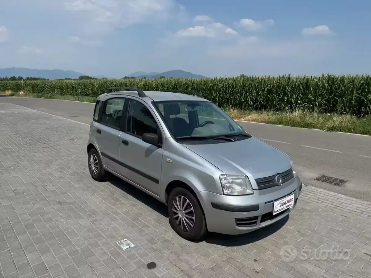 Usata Fiat Panda 60 CV (44 kW) 2008 Grigio Utilitaria