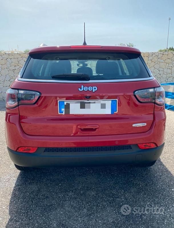 Usata Jeep Compass 120 CV (88 kW) 2019 Rosso SUV