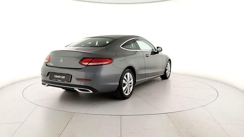 Usata Mercedes C220 194 CV (142 kW) 2020 Grigio Coupé