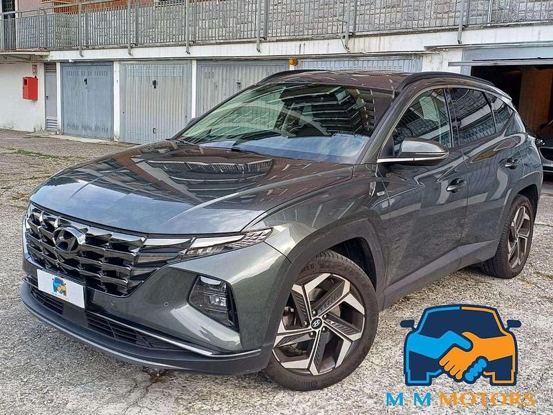 Verde Usata 2021 Hyundai Tucson SUV | 20.990 € (Buon prezzo) - Immagine 1/4