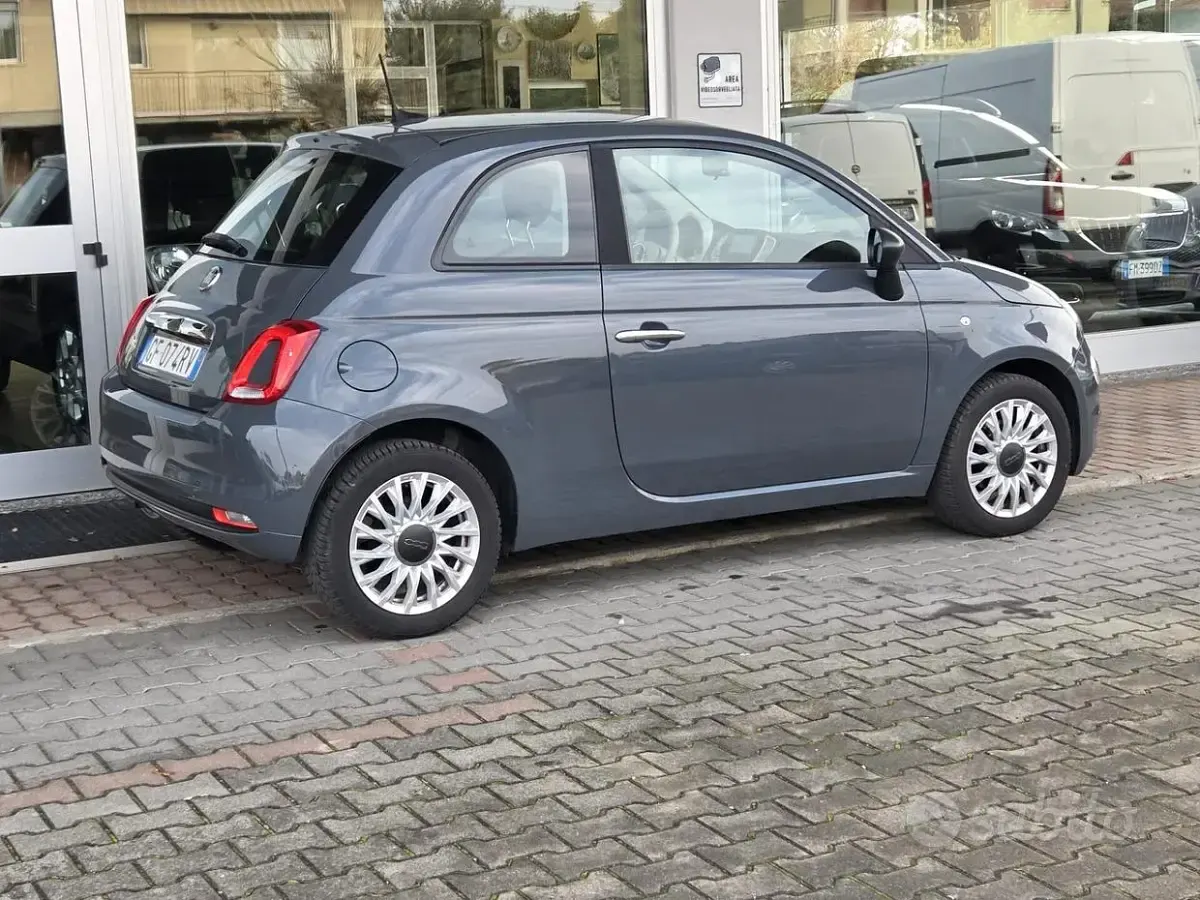 Usata Fiat 500 69 CV (50 kW) 2021 Grigio Berlina