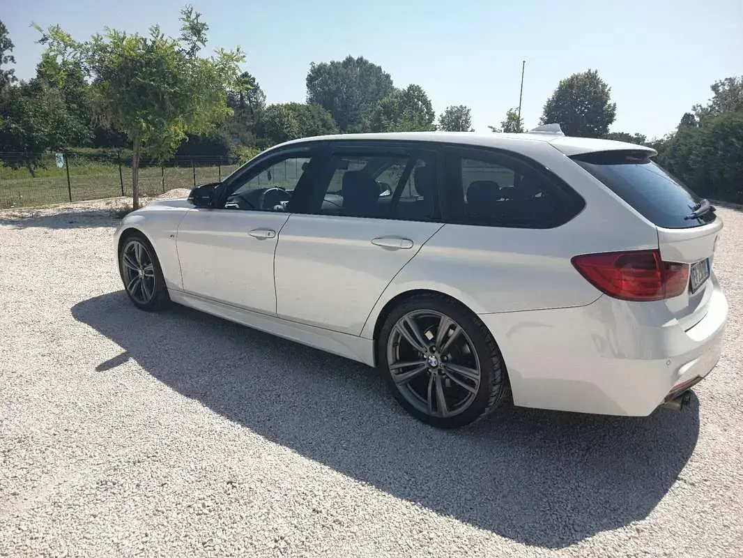 Usata BMW 316 M Sport 116 CV (85 kW) 2014 Bianco Station wagon