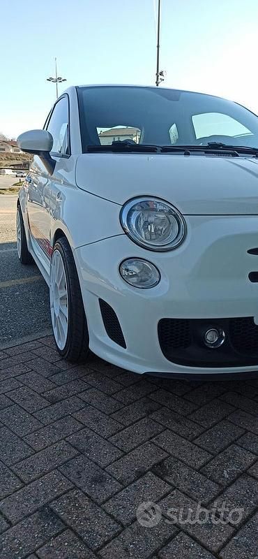 Usata Abarth 500 2008 Bianco Utilitaria