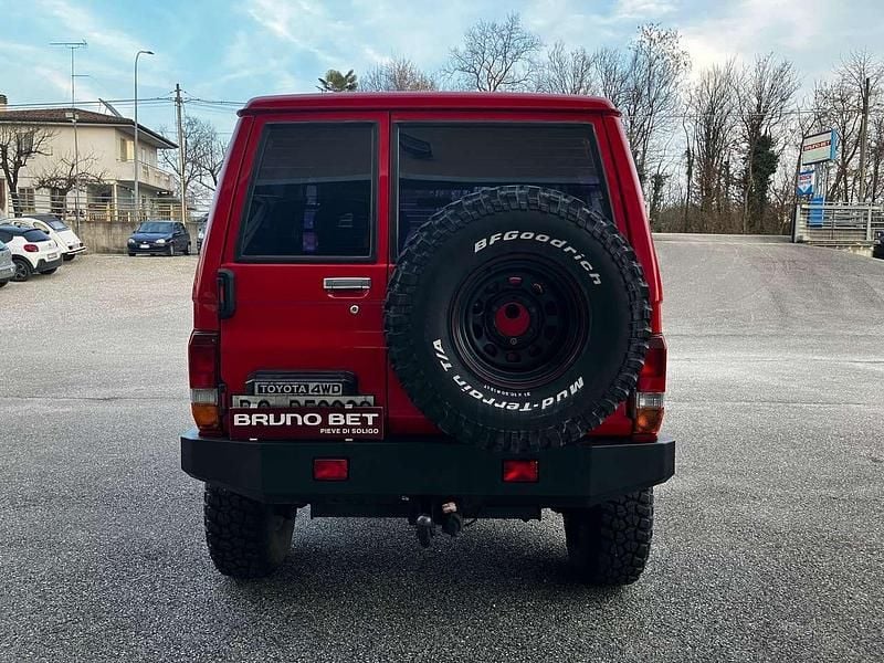 Usata Toyota Land Cruiser 87 CV (63 kW) 1986 Rosso SUV