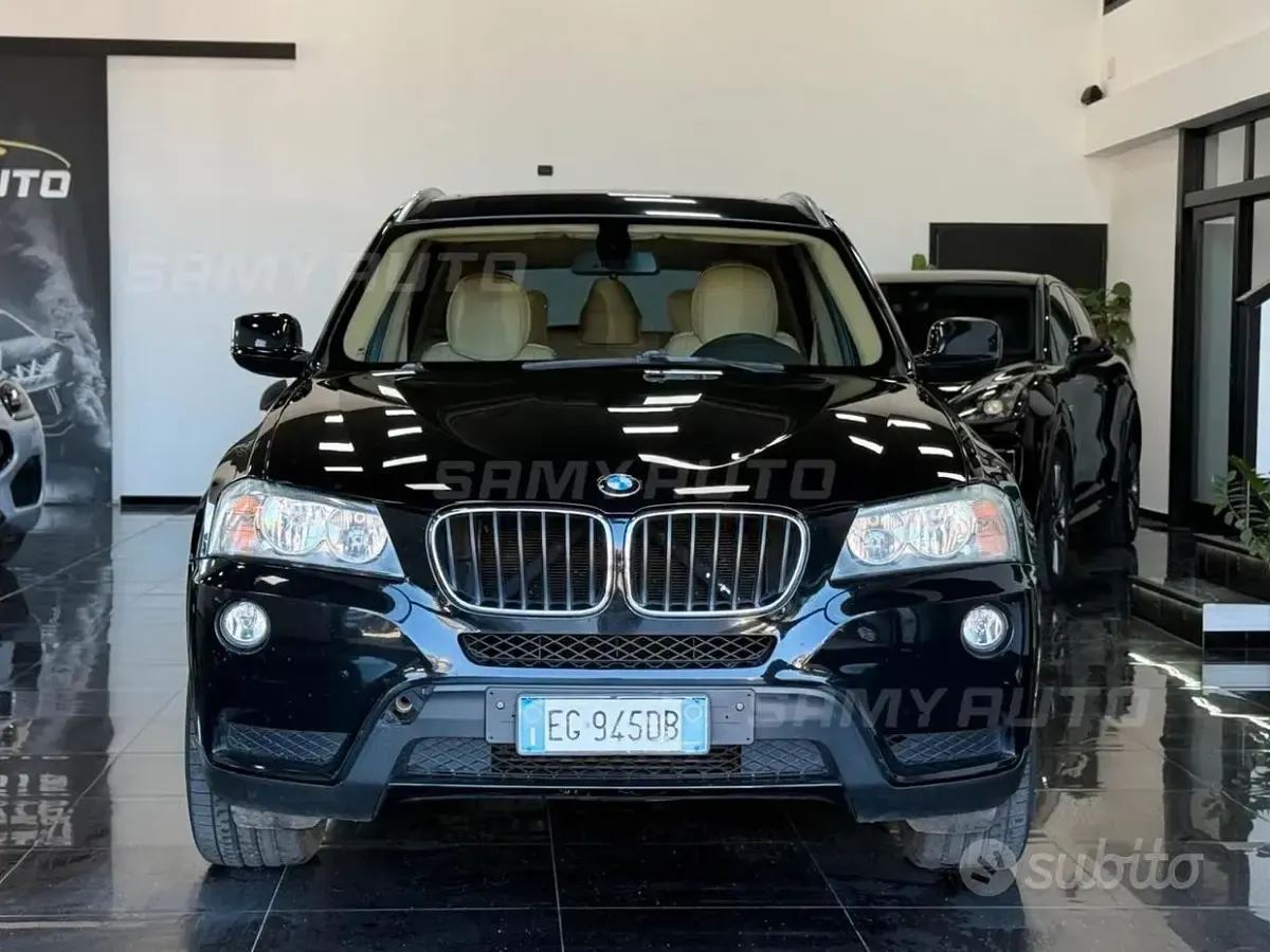 Usata BMW X3 184 CV (135 kW) 2011 Nero SUV