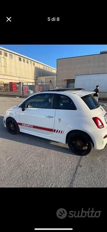 Usata Abarth 595 Pista 160 CV (117 kW) 2018 Bianco Berlina