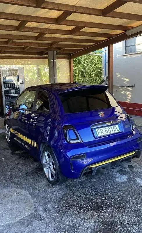 Usata Abarth 595 Pista 218 CV (160 kW) 2018 Blu/azzurro