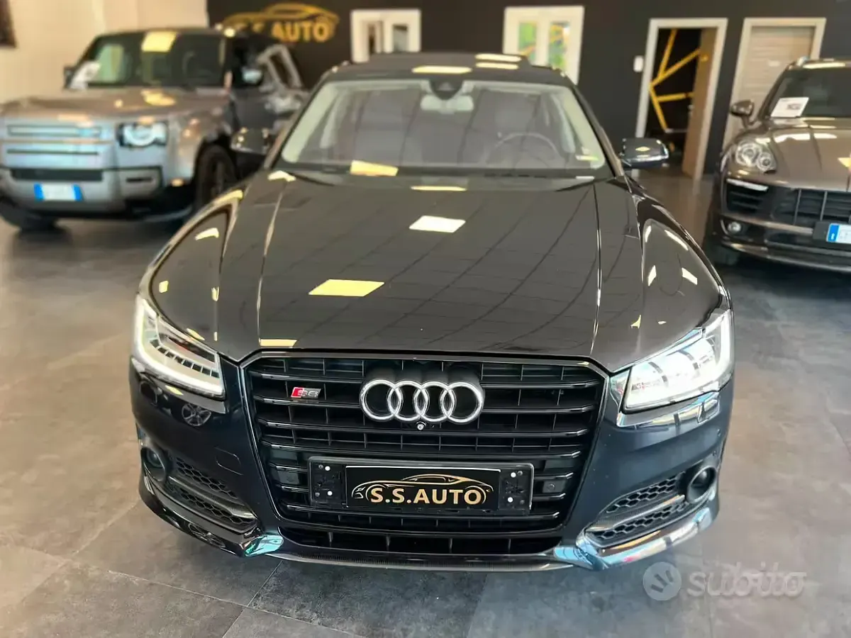 Usata Audi S8 plus Ambiente 605 CV (444 kW) 2017 Nero Berlina
