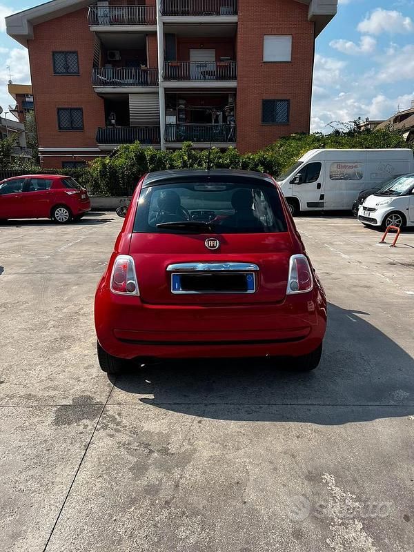 Usata Fiat 500 69 CV (50 kW) 2010 Rosso Utilitaria