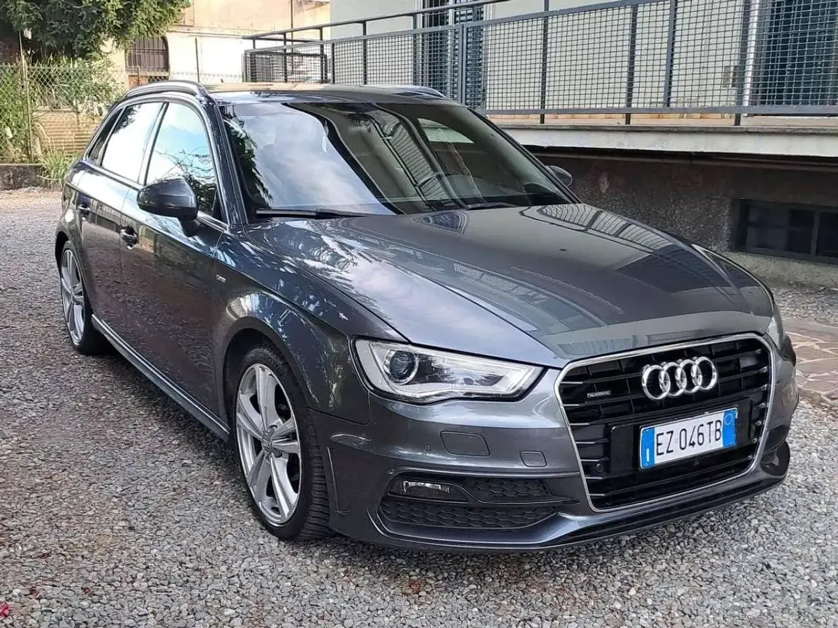 Usata Audi A3 Ambition 184 CV (135 kW) 2015 Grigio Berlina