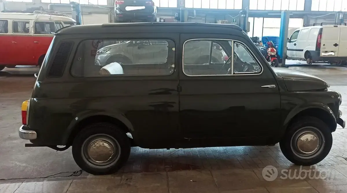 Usata Fiat 500 18 CV (13 kW) 1970 Verde Utilitaria