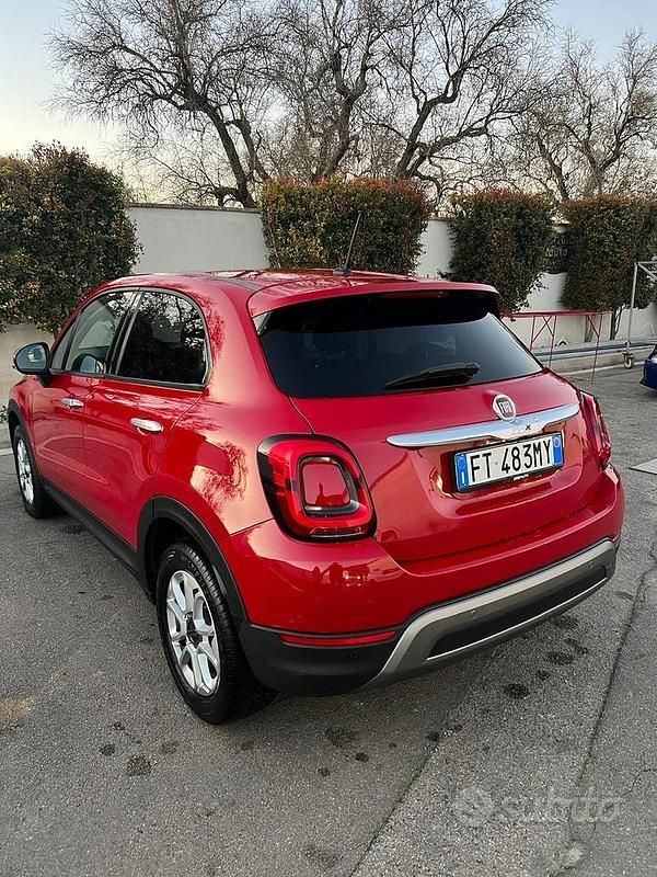 Usata Fiat 500X Cross 120 CV (88 kW) 2018 Rosso SUV