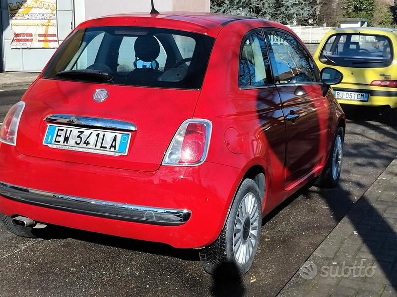 Usata Fiat 500 69 CV (50 kW) 2014 Rosso Berlina
