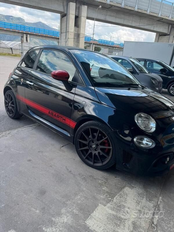 Usata Abarth 595C Competizione 160 CV (117 kW) 2012 Nero Cabrio