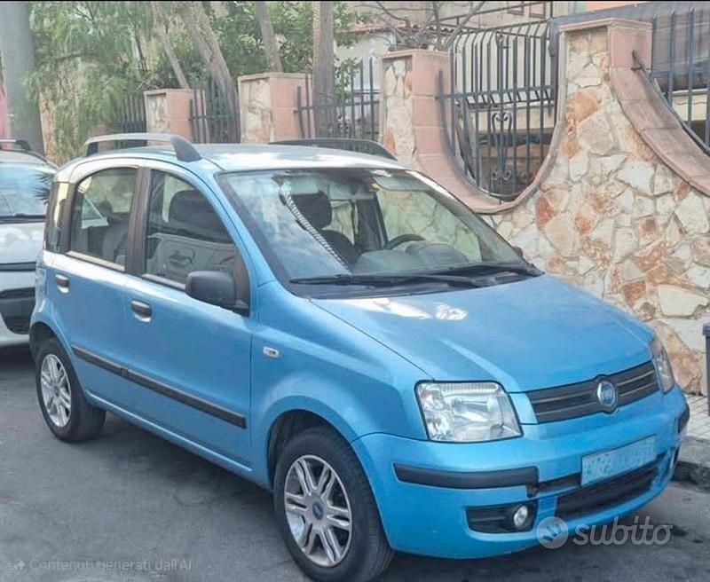 Usata Fiat Panda Dynamic 2003 Blu Utilitaria