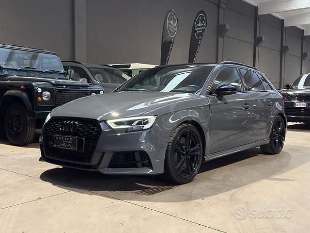 Usata Audi S3 310 CV (228 kW) 2018 Grigio scuro metallizzato Berlina