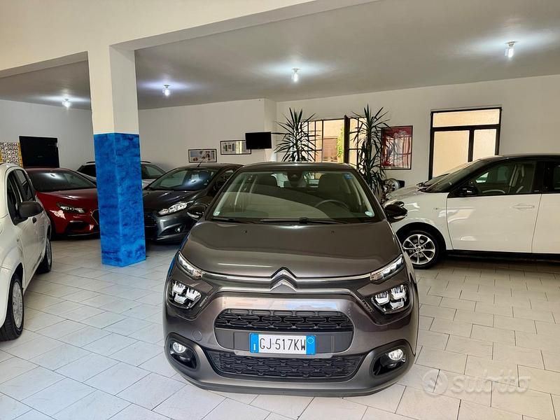 Usata Citroën C3 PureTech 82 CV (60 kW) 2022 Grigio Utilitaria