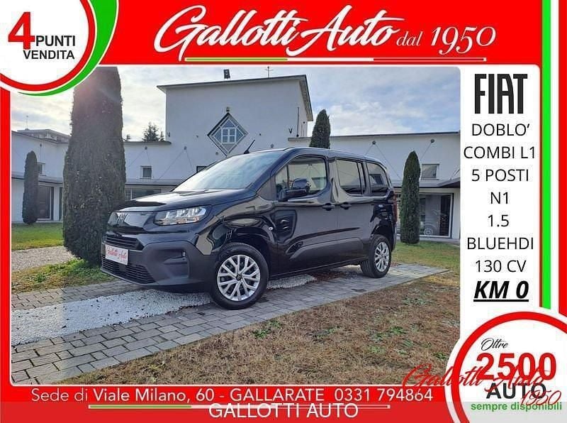 Nero Usata 2024 Fiat Doblò Monovolume | 19.390 € (Ottimo prezzo) - Immagine 1/4