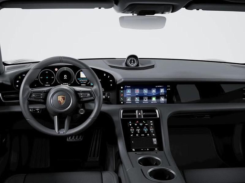 Nuova Porsche Taycan Cross Turismo 300 kW (408 CV) 2026 Nero jet metallizzato