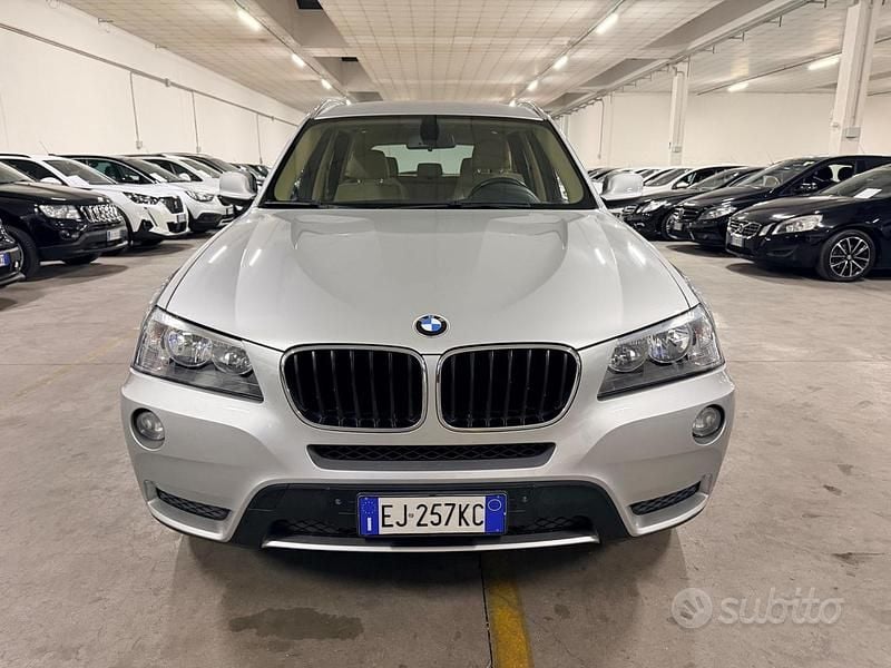 Usata BMW X3 Efficient Dynamics 184 CV (135 kW) 2011 Grigio SUV