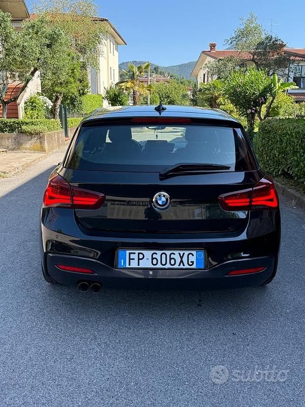 Usata BMW 120 190 CV (139 kW) 2018 Nero Utilitaria