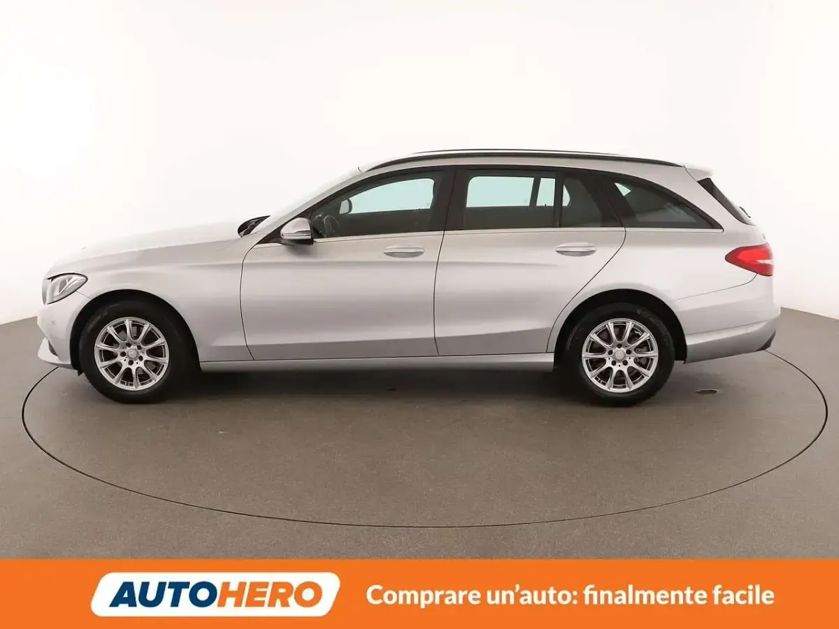 Usata Mercedes C180 Business 116 CV (85 kW) 2017 Argento Station wagon