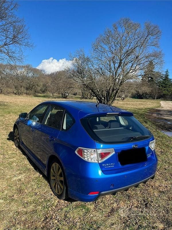 Usata Subaru Impreza Sport 150 CV (110 kW) 2010 Blu Berlina