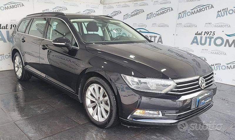 Usata VW Passat Business 151 CV (111 kW) 2018 Nero Station wagon
