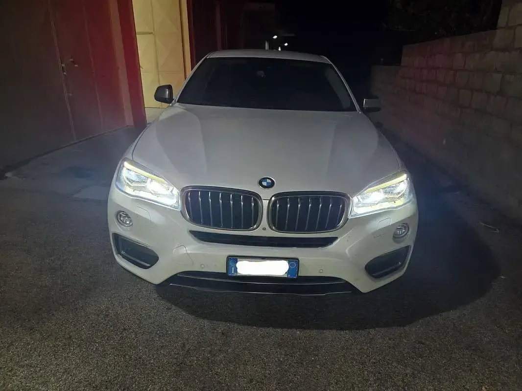 Usata BMW X6 258 CV (189 kW) 2016 Bianco SUV