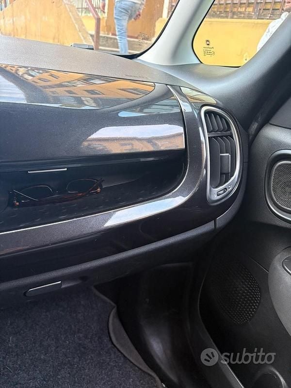 Usata Fiat 500L Living 105 CV (77 kW) 2014 Grigio Monovolume