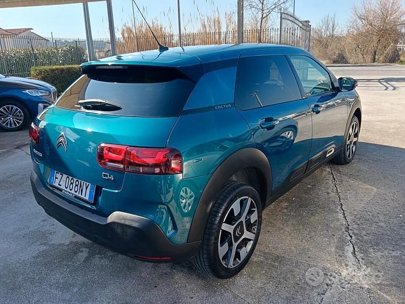 Usata Citroën C4 Cactus Shine 102 CV (75 kW) 2020 Blu Utilitaria