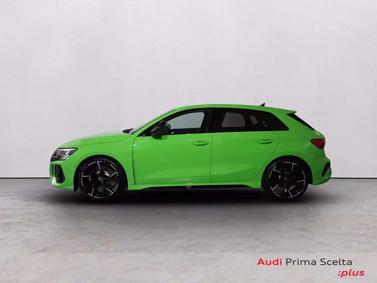 Usata Audi RS3 400 CV (294 kW) 2022 Verde kyalami Berlina