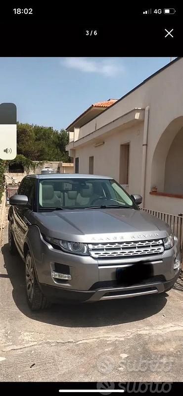 Usata Land Rover Range Rover evoque 190 CV (139 kW) 2012 Station wagon