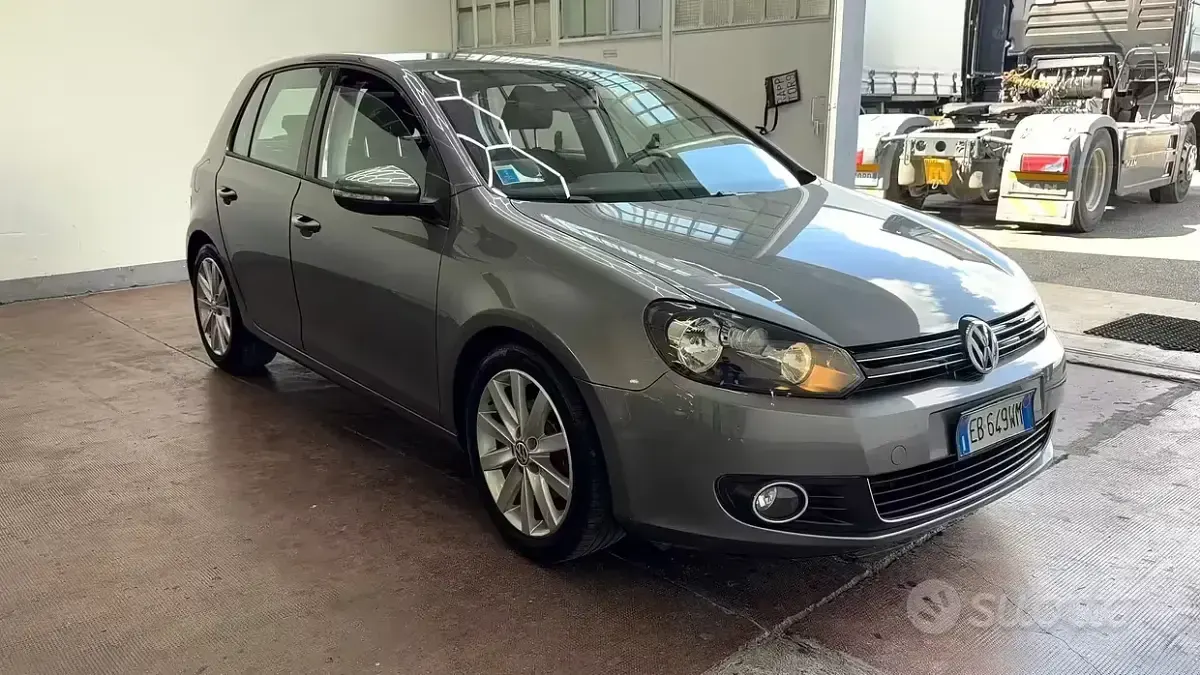 Usata VW Golf Plus Highline 105 CV (77 kW) 2010 Grigio Monovolume