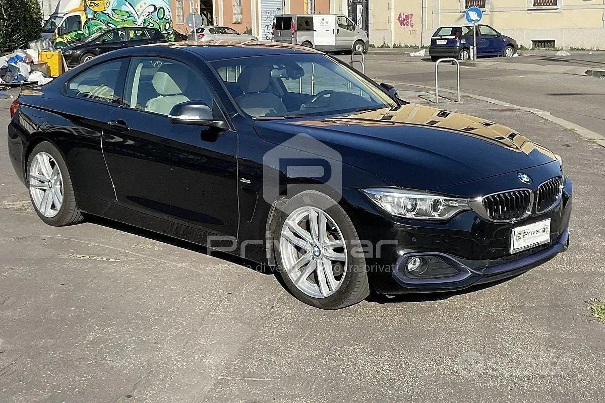 Usata BMW 420 Coupé Sport Line 190 CV (139 kW) 2016 Nero Coupé