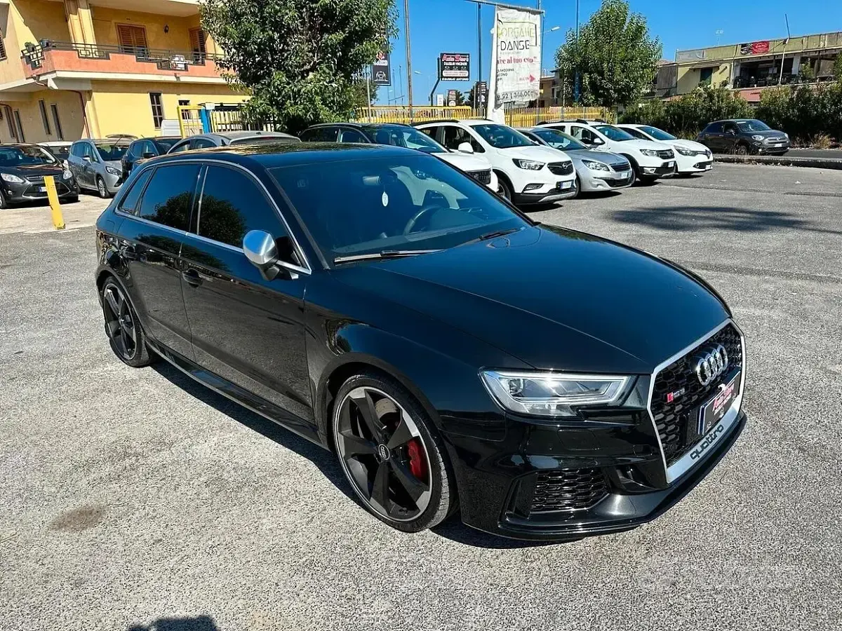 Usata Audi RS3 400 CV (294 kW) 2017 Nero Berlina