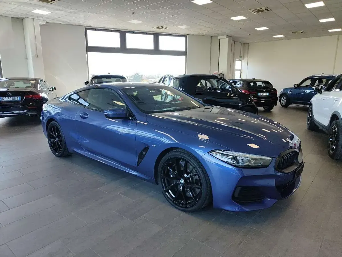 Usata BMW 840 M Sport 340 CV (250 kW) 2022 Blu/azzurro Coupé