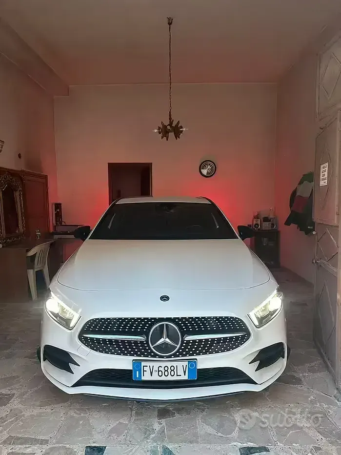 Usata Mercedes A250 Premium 224 CV (164 kW) 2019 Bianco Berlina