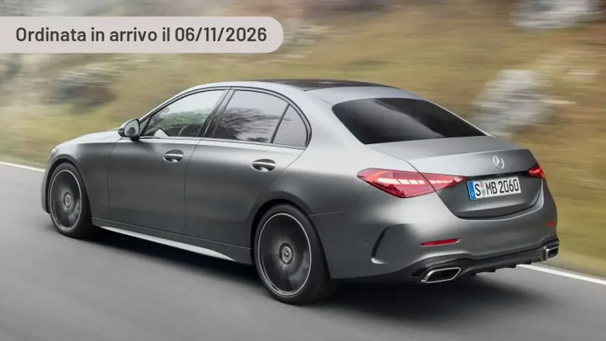 Usata Mercedes C400 Advanced Plus 381 CV (280 kW) 2024 Argento Berlina