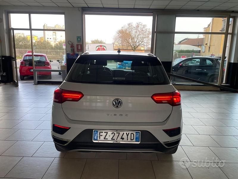 Usata VW T-Roc Style 116 CV (85 kW) 2020 Bianco SUV