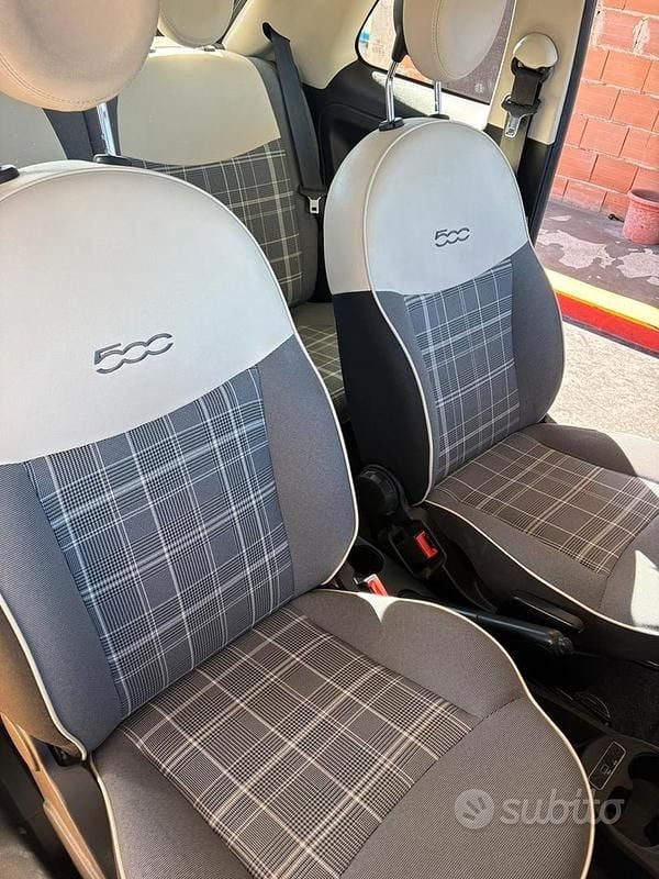 Usata Fiat 500 Lounge 69 CV (50 kW) 2018 Grigio Berlina