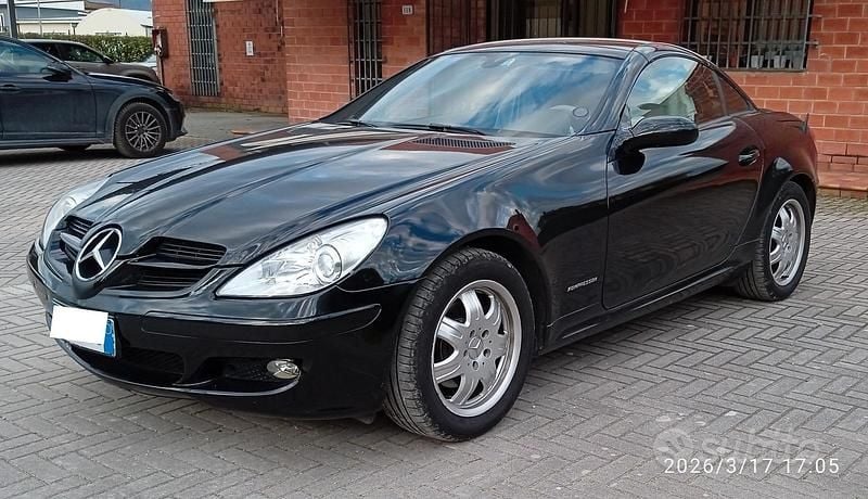 Usata Mercedes SLK200 2005 Nero Cabrio