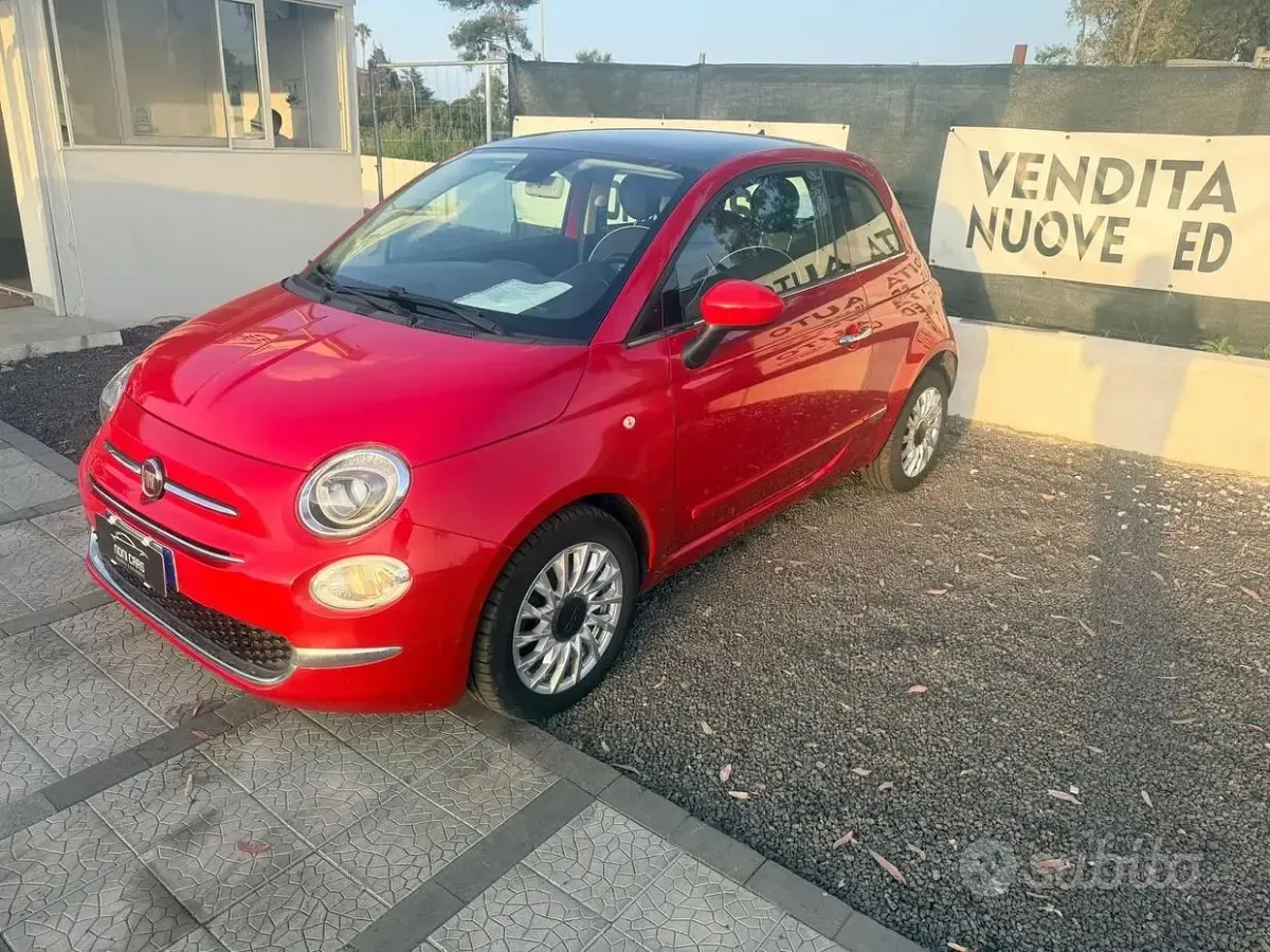 Occasion Fiat 500 Lounge 95 ch (69 kW) 2017 Rouge Berline